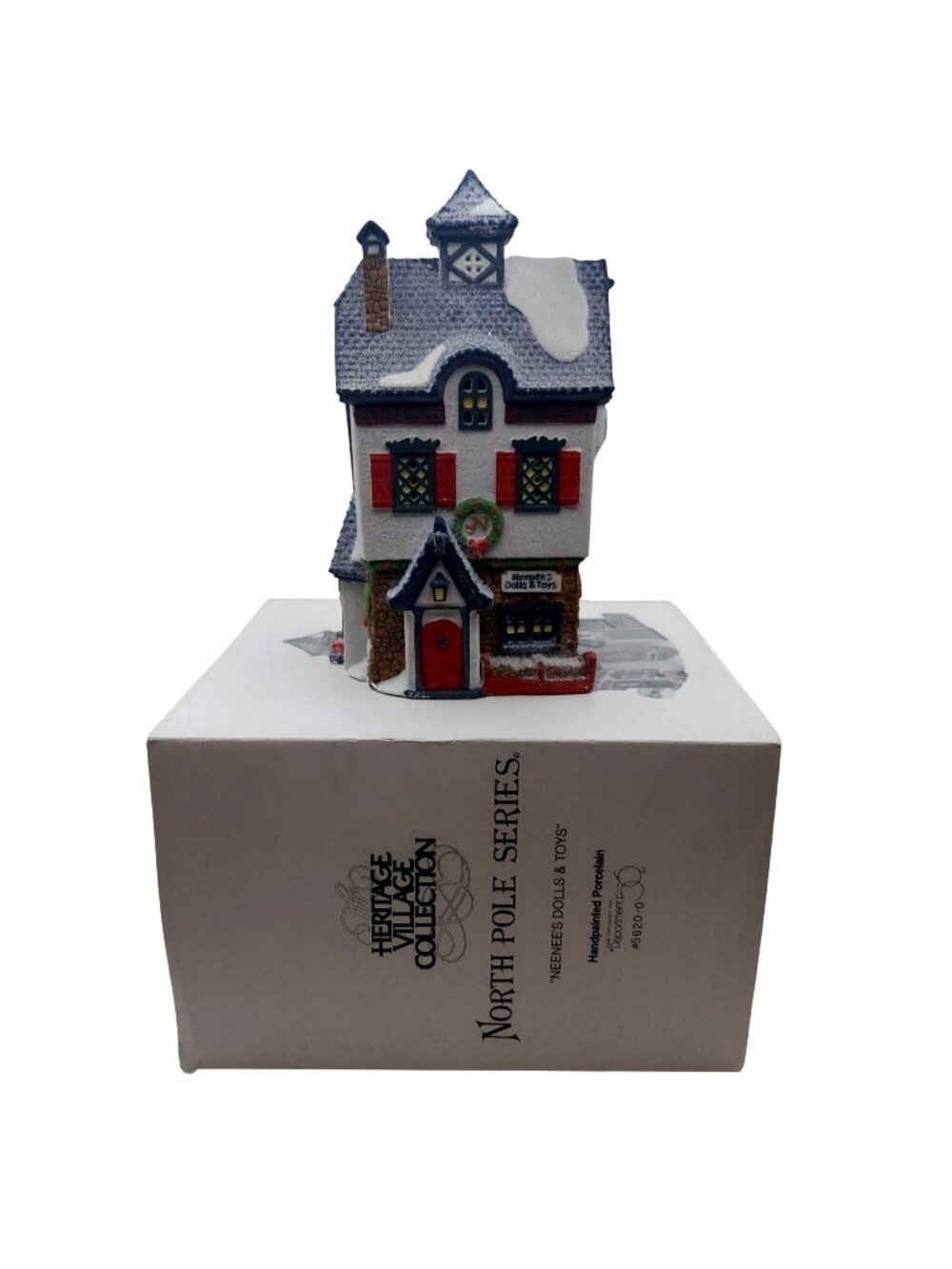 Department 56 NeeNees Dolls & Toys North Pole Series Christmas Village 5620-0